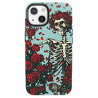 Forever Grateful | Grateful Dead Skeleton Floral Case