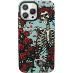 Forever Grateful | Grateful Dead Skeleton Floral Case