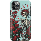 Forever Grateful | Grateful Dead Skeleton Floral Case