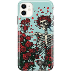 Forever Grateful | Grateful Dead Skeleton Floral Case