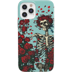 Forever Grateful | Grateful Dead Skeleton Floral Case