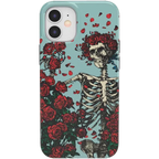 Forever Grateful | Grateful Dead Skeleton Floral Case