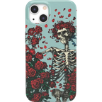 Forever Grateful | Grateful Dead Skeleton Floral Case