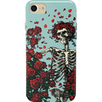 Forever Grateful | Grateful Dead Skeleton Floral Case