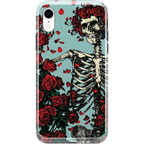 Forever Grateful | Grateful Dead Skeleton Floral Case