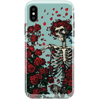 Forever Grateful | Grateful Dead Skeleton Floral Case