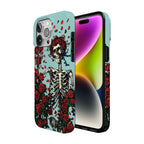 Forever Grateful | Grateful Dead Skeleton Floral Case