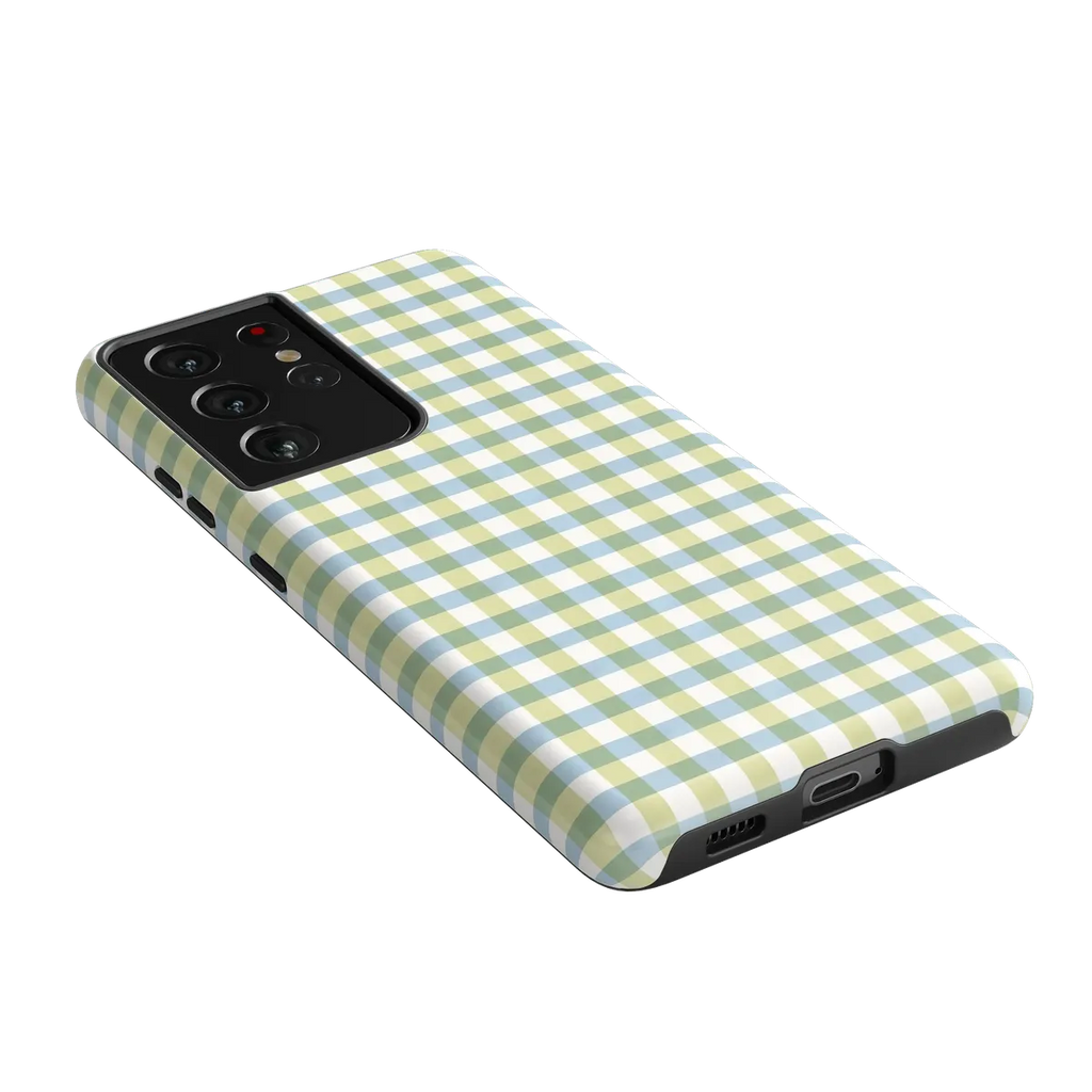 Pastel Picnic | Blue & Green Gingham Case