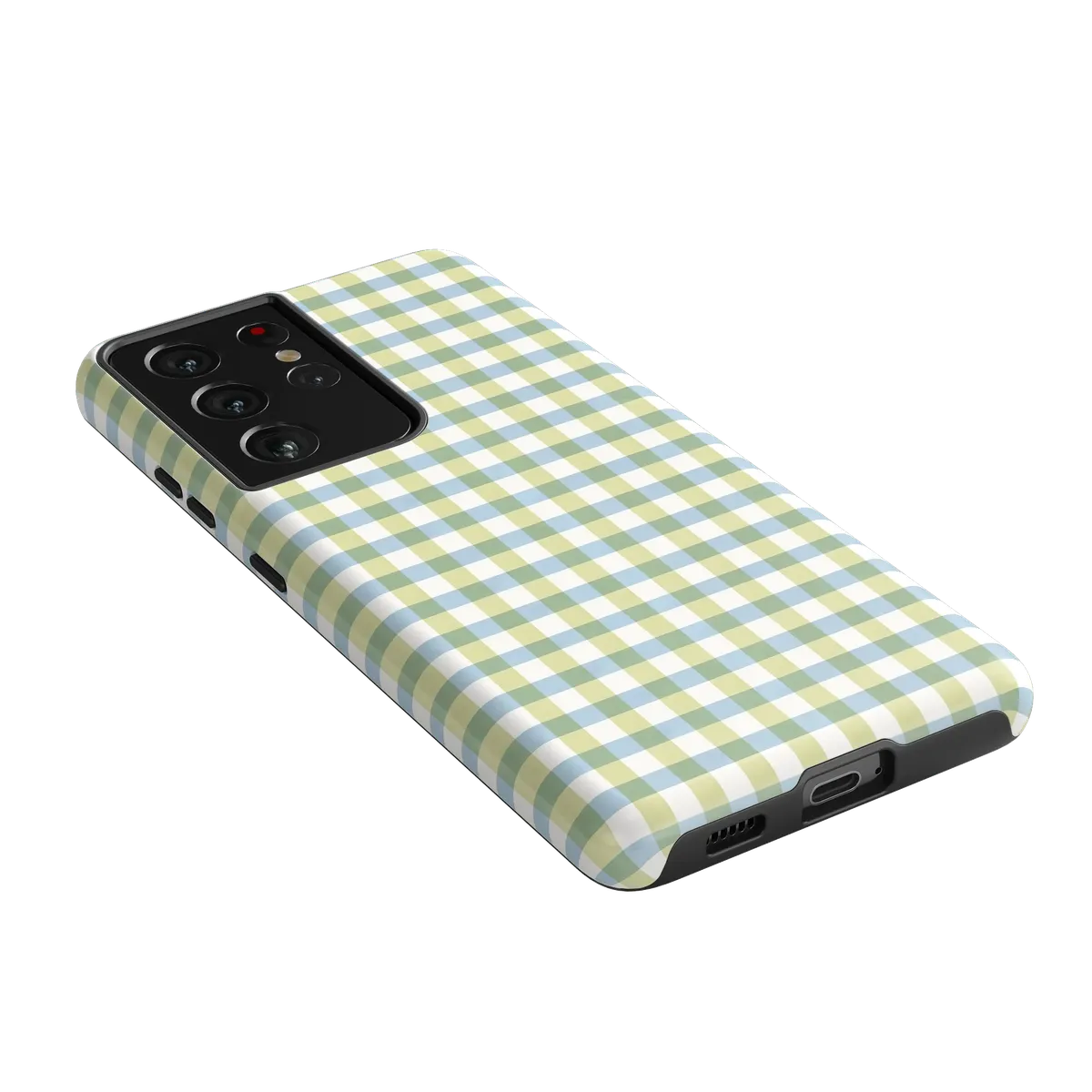 Pastel Picnic | Blue & Green Gingham Case