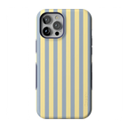 Coastline Stripes | Blue & Yellow Case