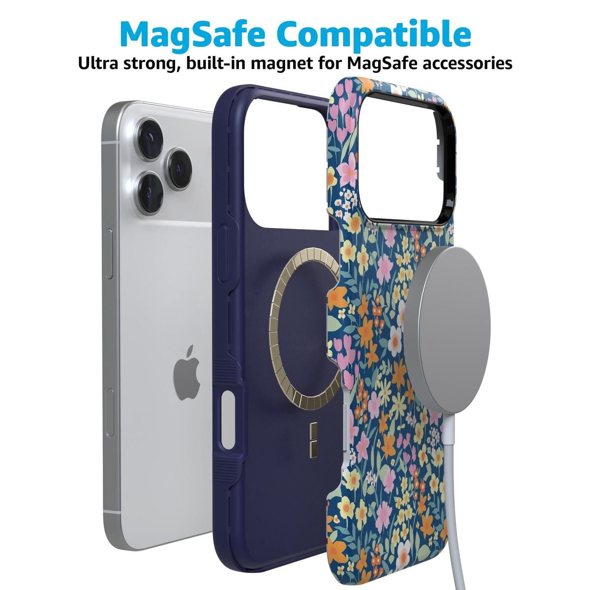 Full Bloom | Navy Floral Case