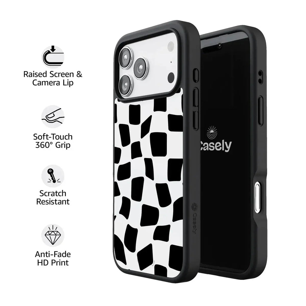 Funky Checkerboard | High Contrast Design Case