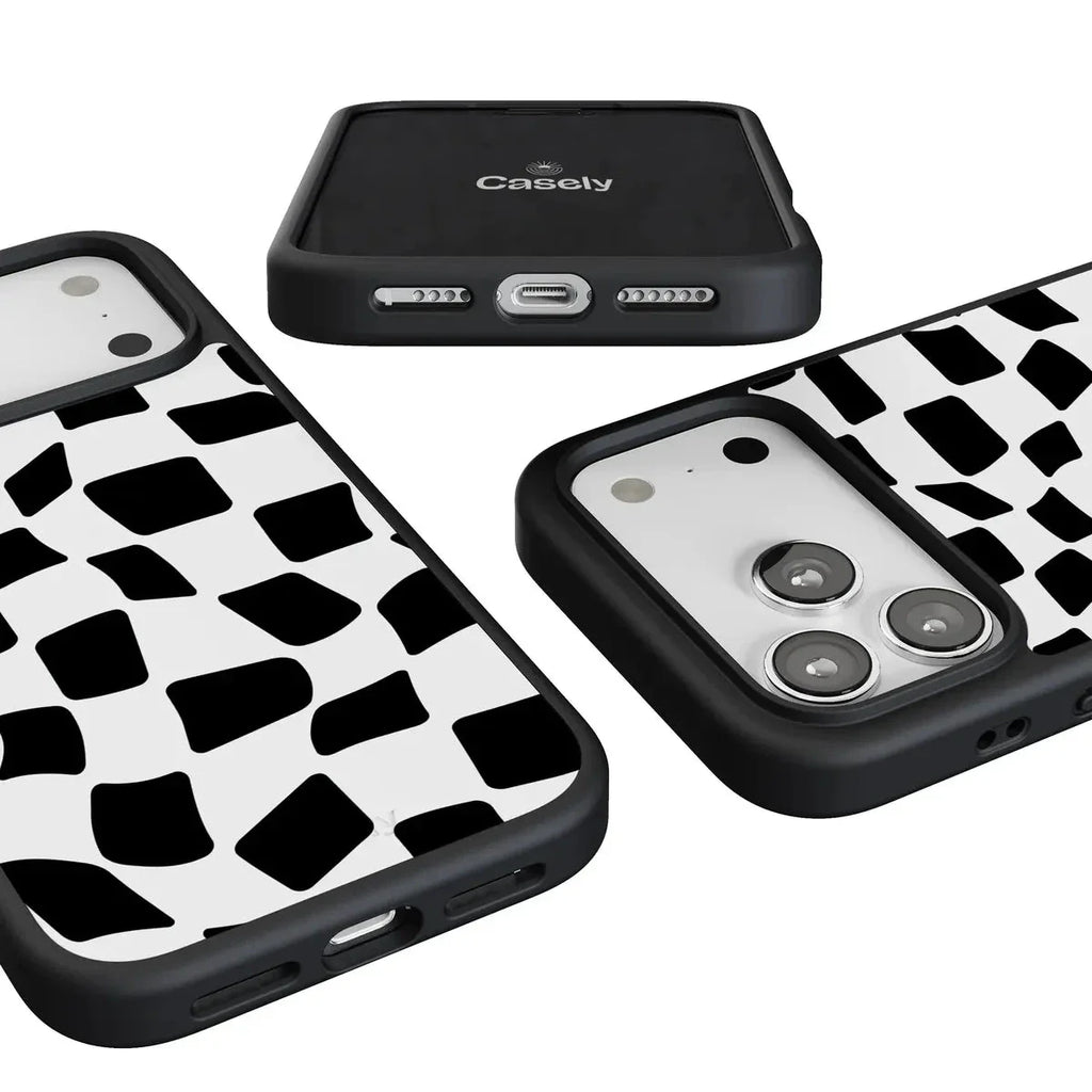 Funky Checkerboard | High Contrast Design Case