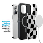 Funky Checkerboard | High Contrast Design Case