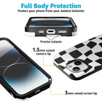 Funky Checkerboard | High Contrast Design Case