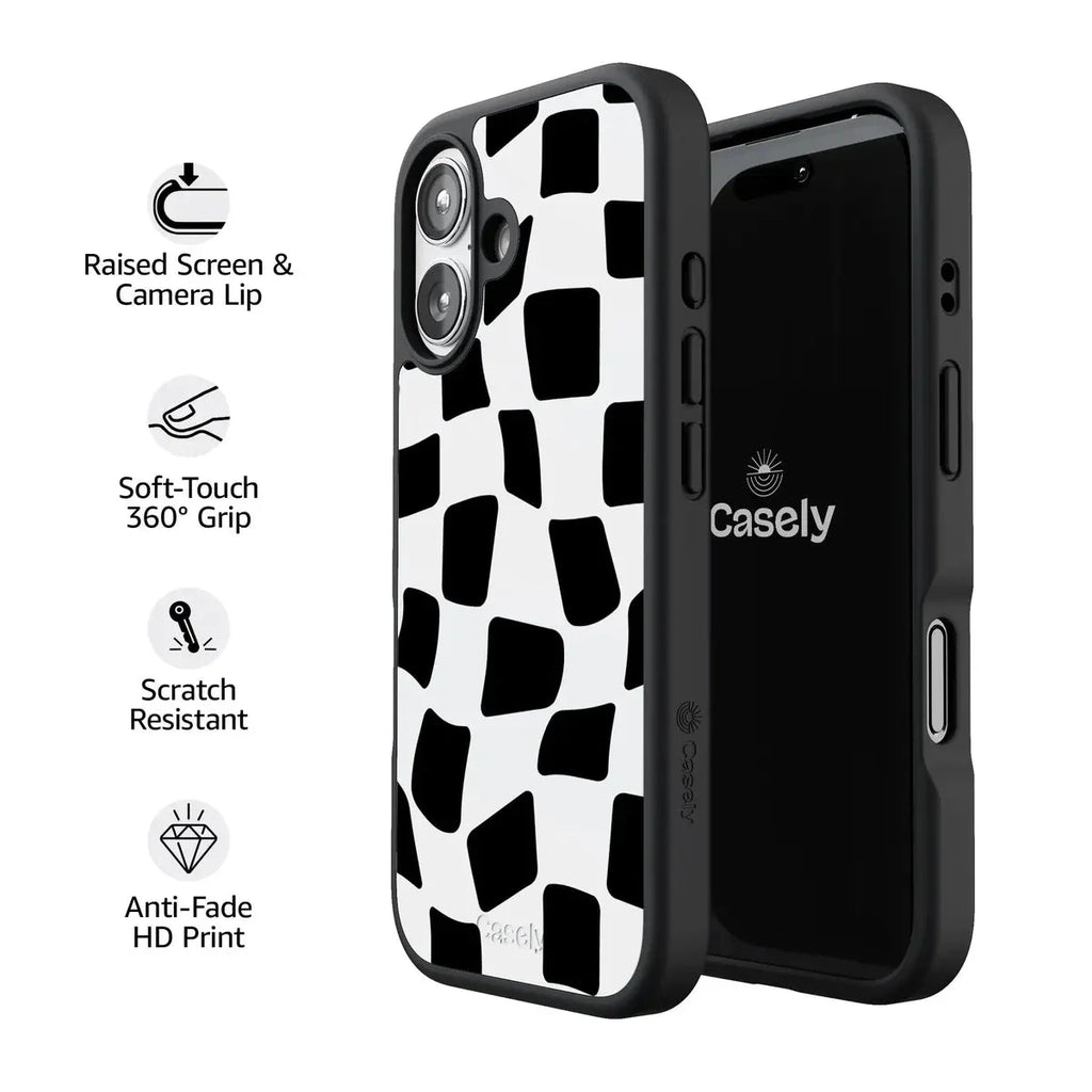 Funky Checkerboard | High Contrast Design Case