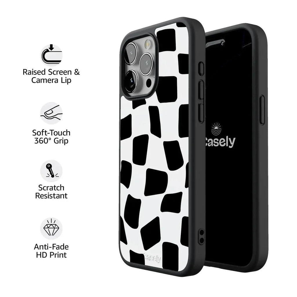 Funky Checkerboard | High Contrast Design Case