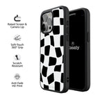 Funky Checkerboard | High Contrast Design Case