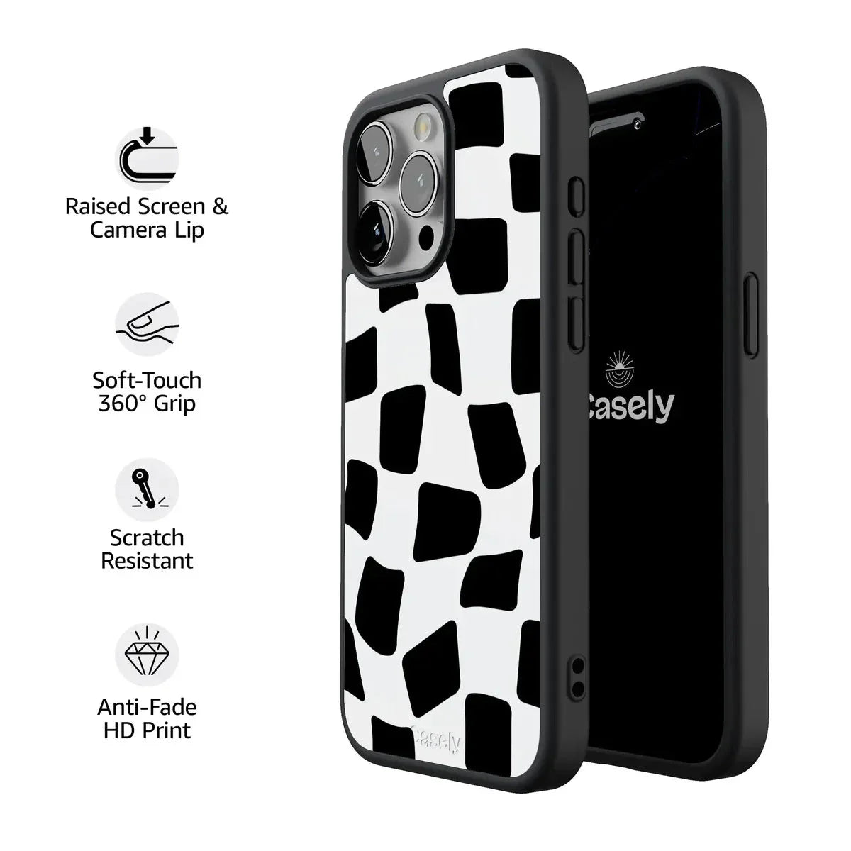 Funky Checkerboard | High Contrast Design Case