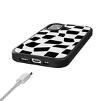 Funky Checkerboard | High Contrast Design Case