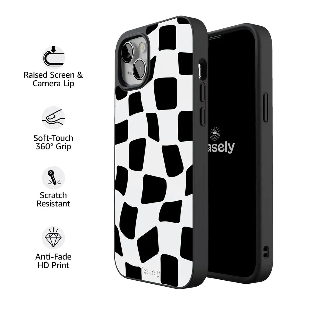 Funky Checkerboard | High Contrast Design Case