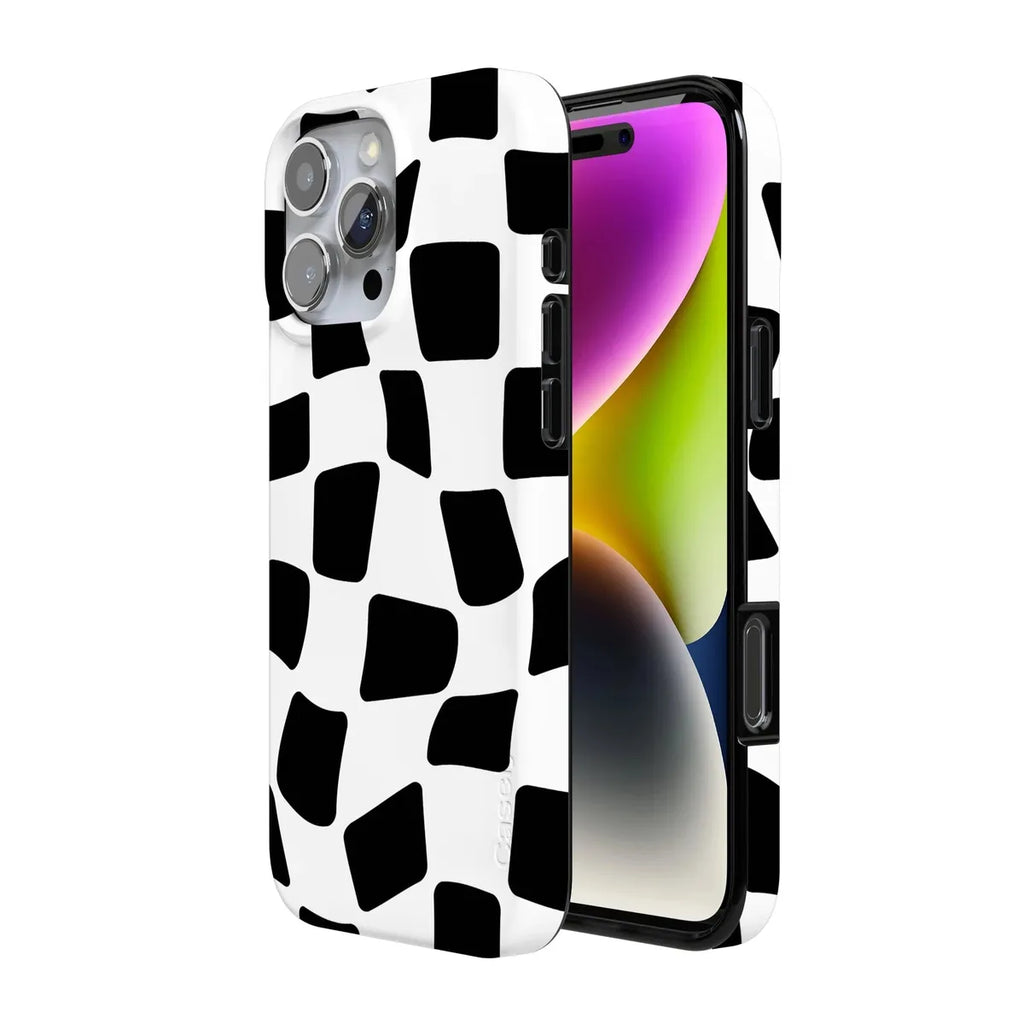 Funky Checkerboard | High Contrast Design Case