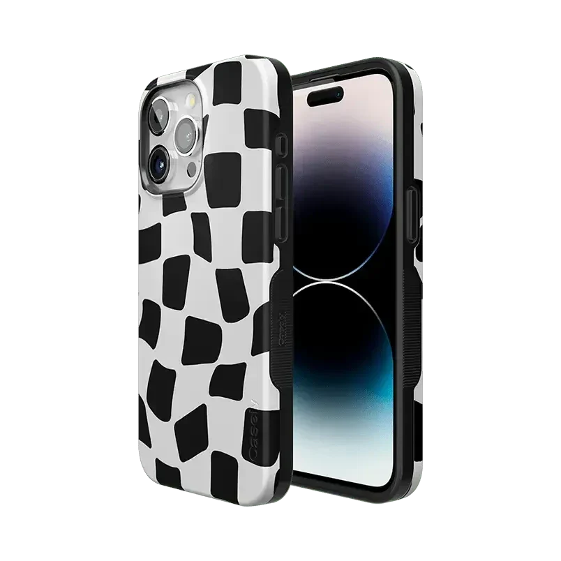 Funky Checkerboard | High Contrast Design Case