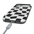 Funky Checkerboard | High Contrast Design Case