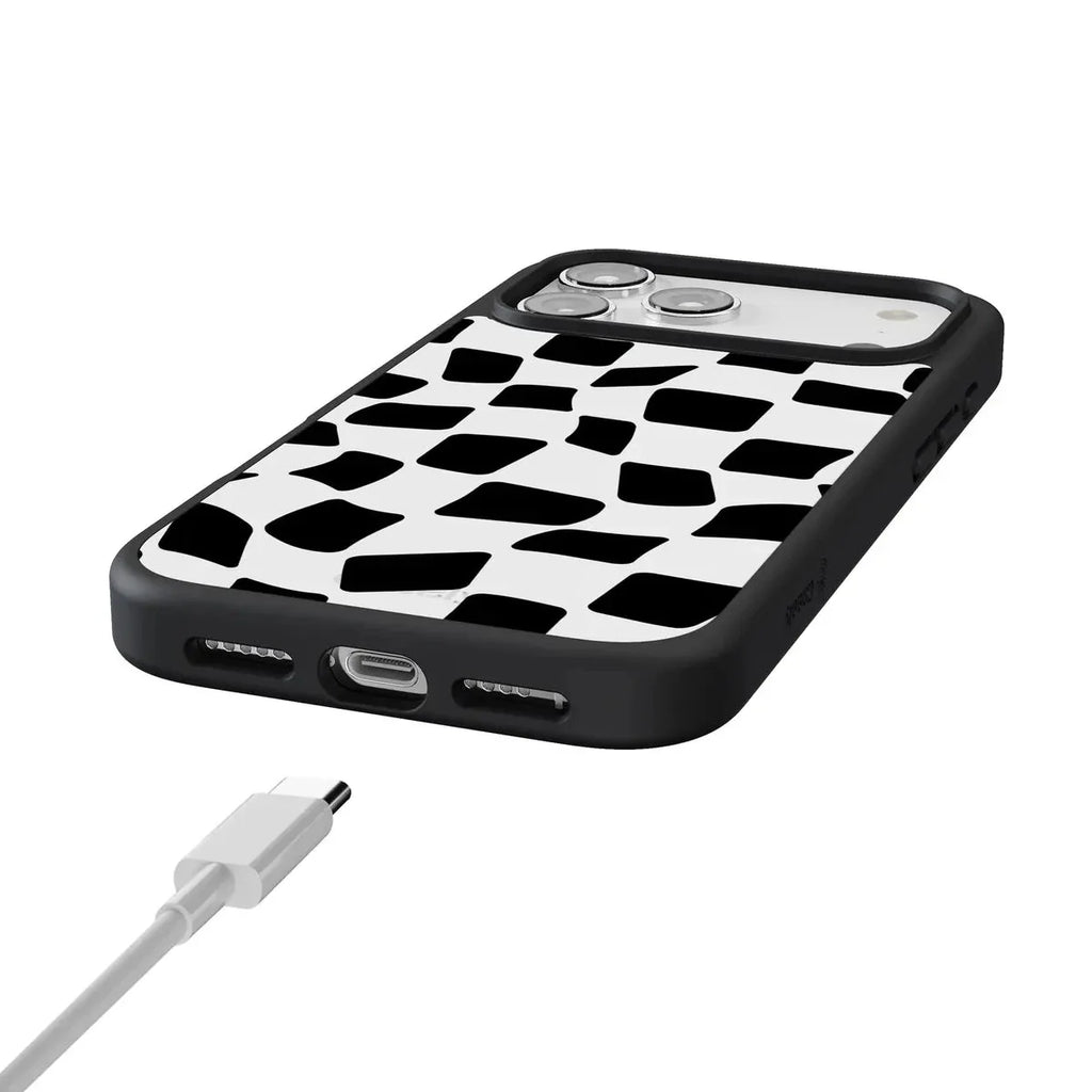 Funky Checkerboard | High Contrast Design Case