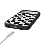 Funky Checkerboard | High Contrast Design Case