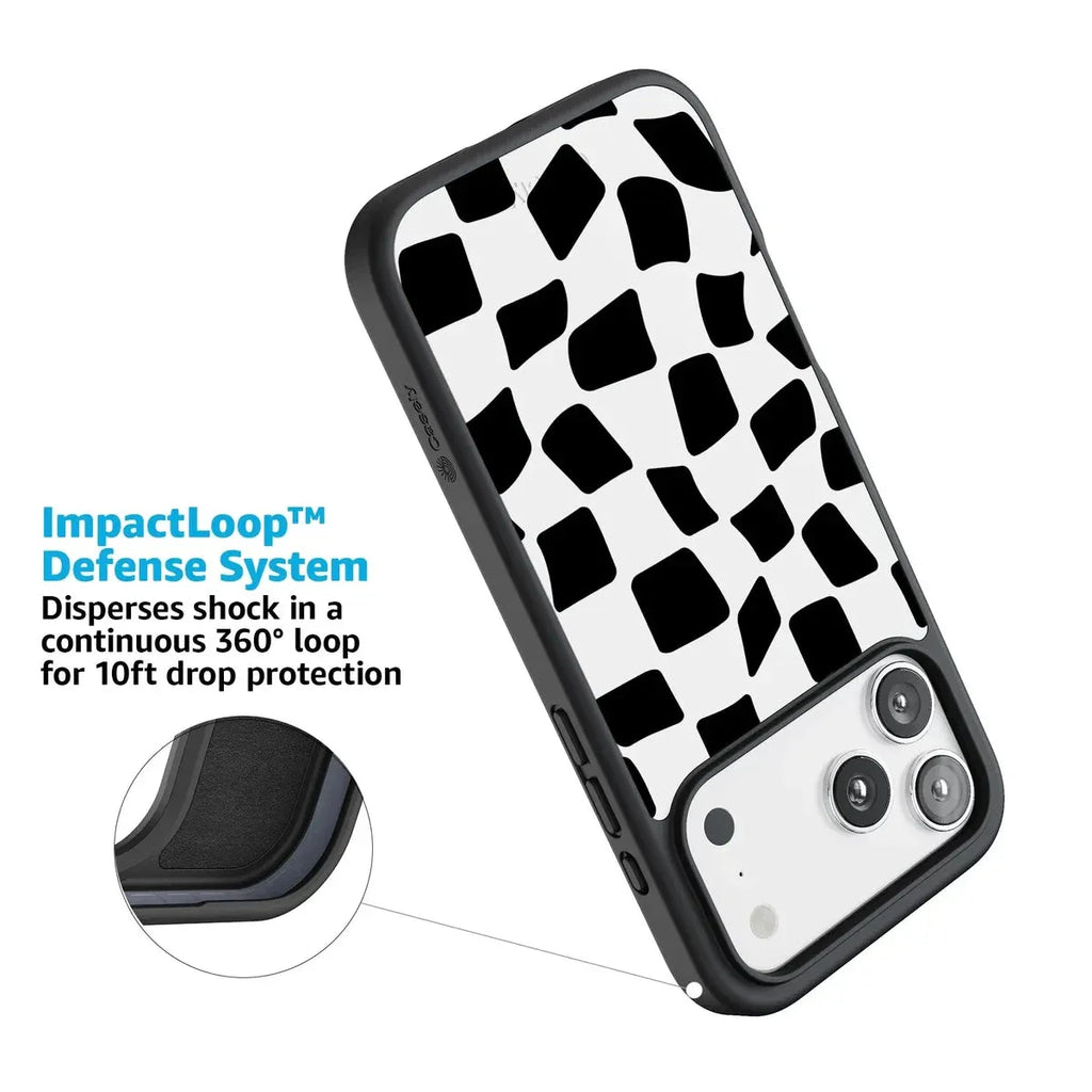 Funky Checkerboard | High Contrast Design Case