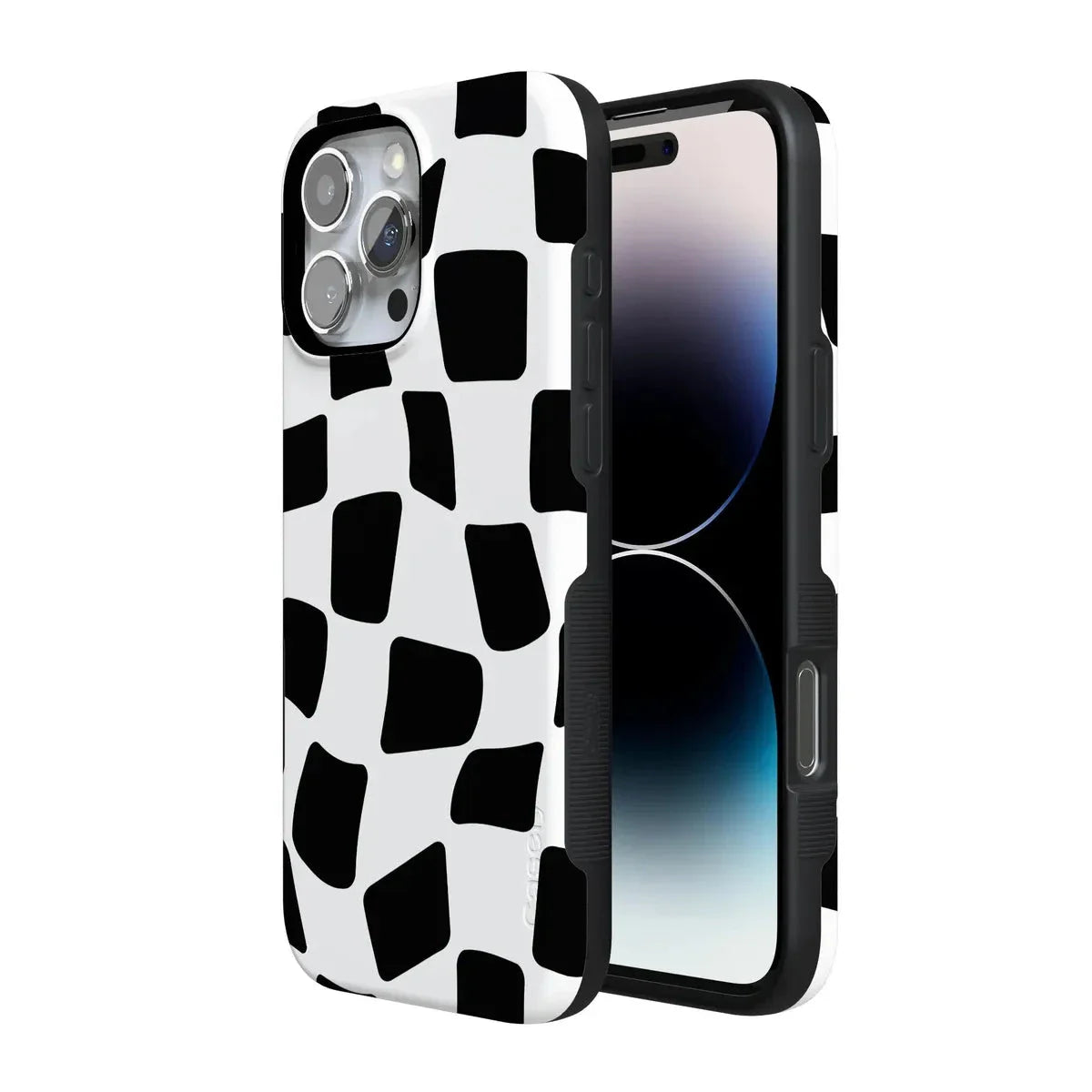 Funky Checkerboard | High Contrast Design Case
