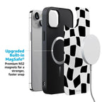 Funky Checkerboard | High Contrast Design Case