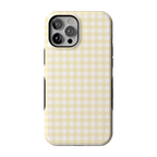 Pastel Picnic | Yellow Gingham Case