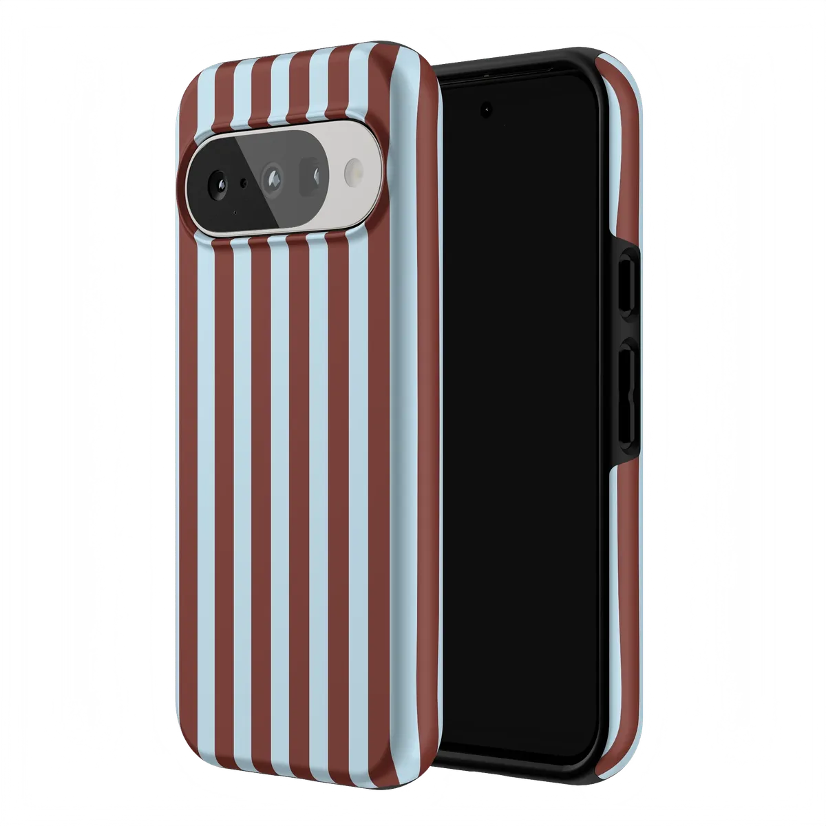Sunday in Brooklyn | Blue Stripes Case