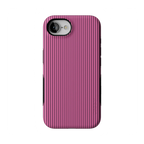 Stripes and the City | Pink & Purple Pinstripe Case
