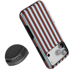 Sunday in Brooklyn | Blue Stripes Case