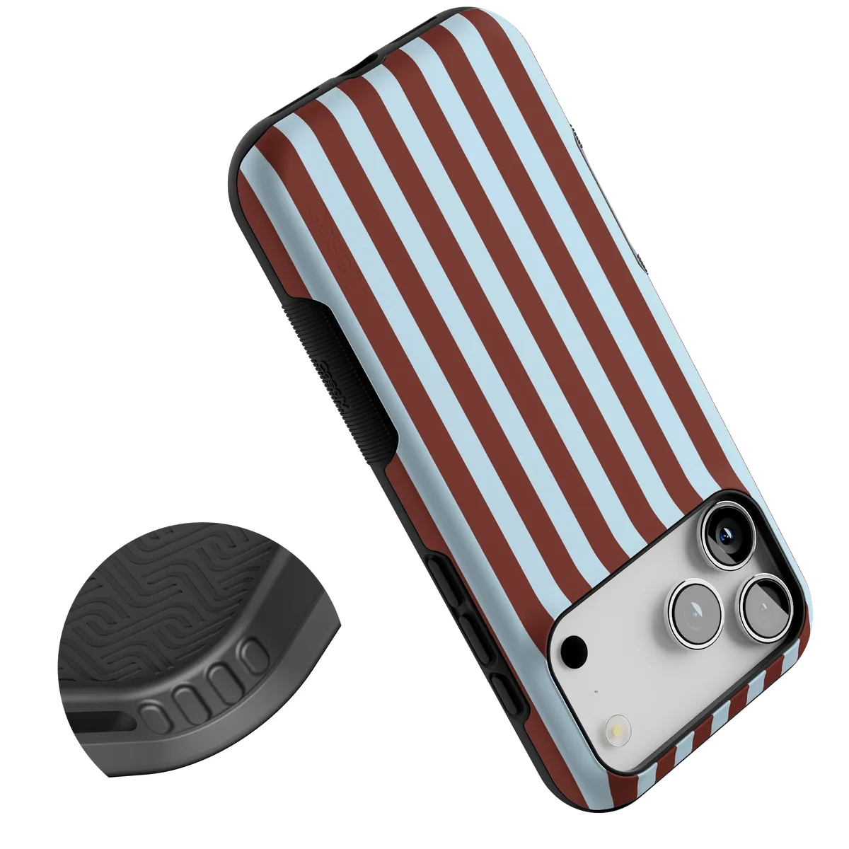 Sunday in Brooklyn | Blue Stripes Case