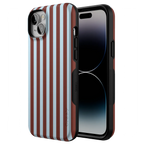 Sunday in Brooklyn | Blue Stripes Case