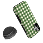Checked Twice | Green Plaid Case