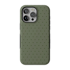 On the Dot | Olive Green Polka Dot Case
