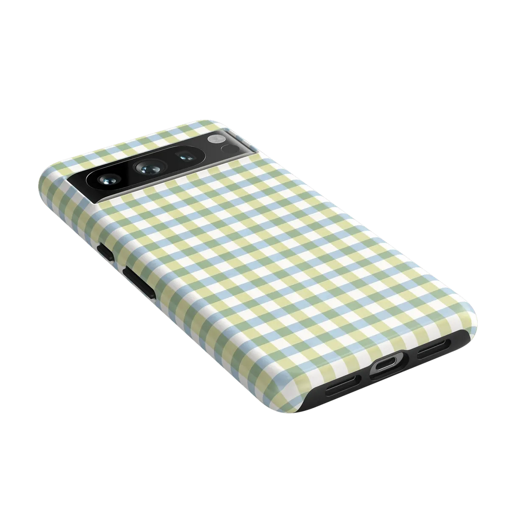 Pastel Picnic | Blue & Green Gingham Case