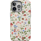 Garden Party | Mushroom Floral Case