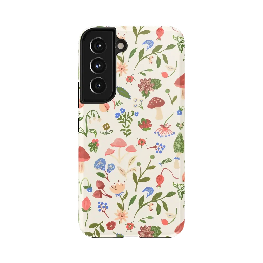 Garden Party | Mushroom Floral Case