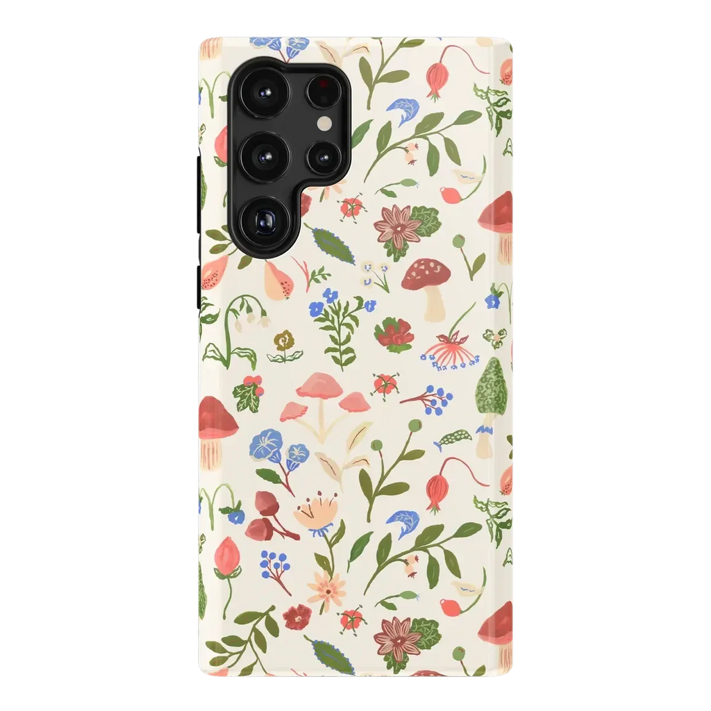 Garden Party | Mushroom Floral Case