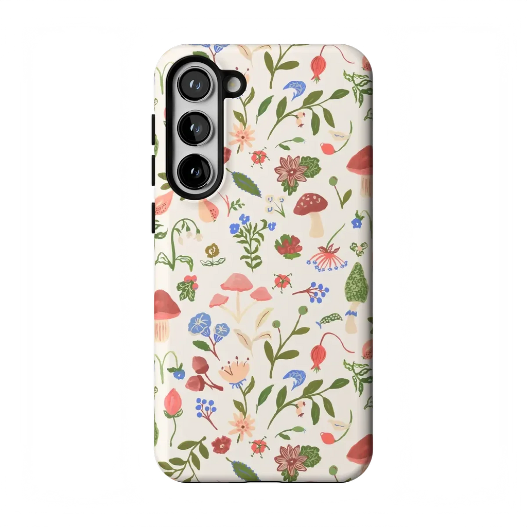 Garden Party | Mushroom Floral Case