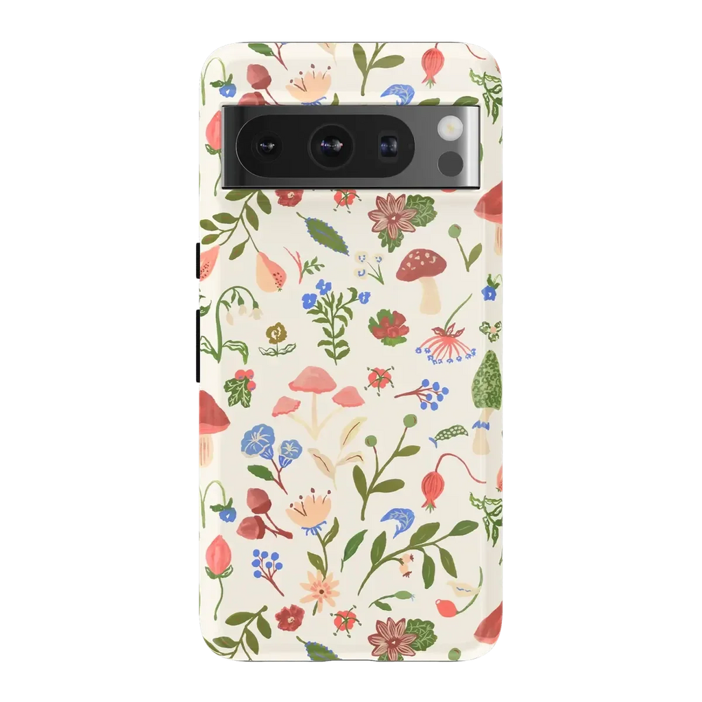 Garden Party | Mushroom Floral Case