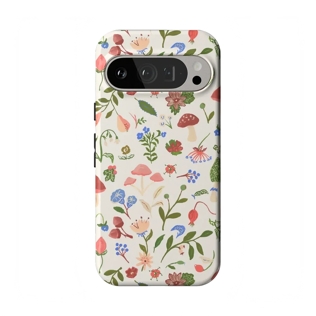 Garden Party | Mushroom Floral Case