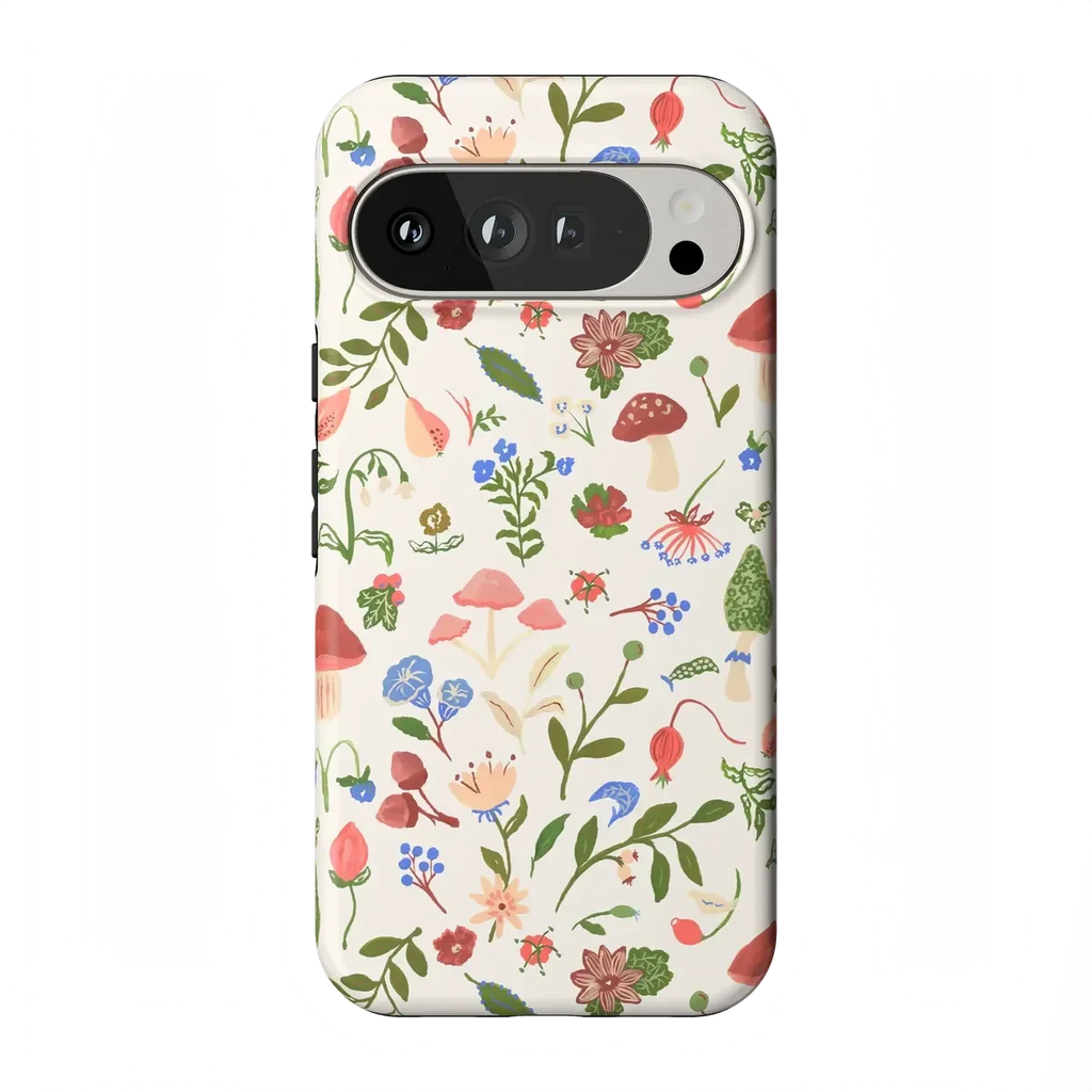 Garden Party | Mushroom Floral Case