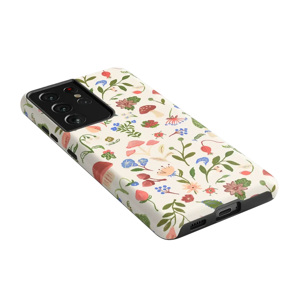 Garden Party | Mushroom Floral Case